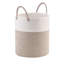 Fabric Laundry Hamper And Waste Basket Set