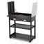 Plateau roulant en acier inoxydable pour chariot de cuisine à bascule Westborough-547502096