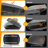 Rooftop Cargo Carrier Hard Shell, Both Side Openning Cargo Box With Security Lock, 15.5 Cubic Feet Capacity - 58.3x35.4x13in-1733435225