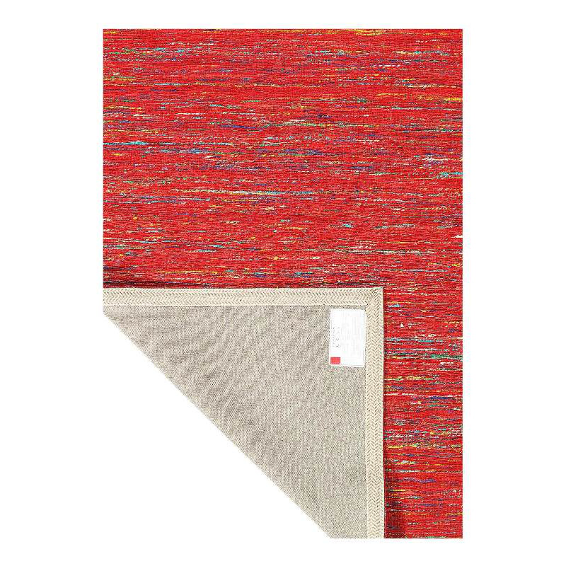 Soie contemporaine à tissage plat Sari 4 pi x 6 pi