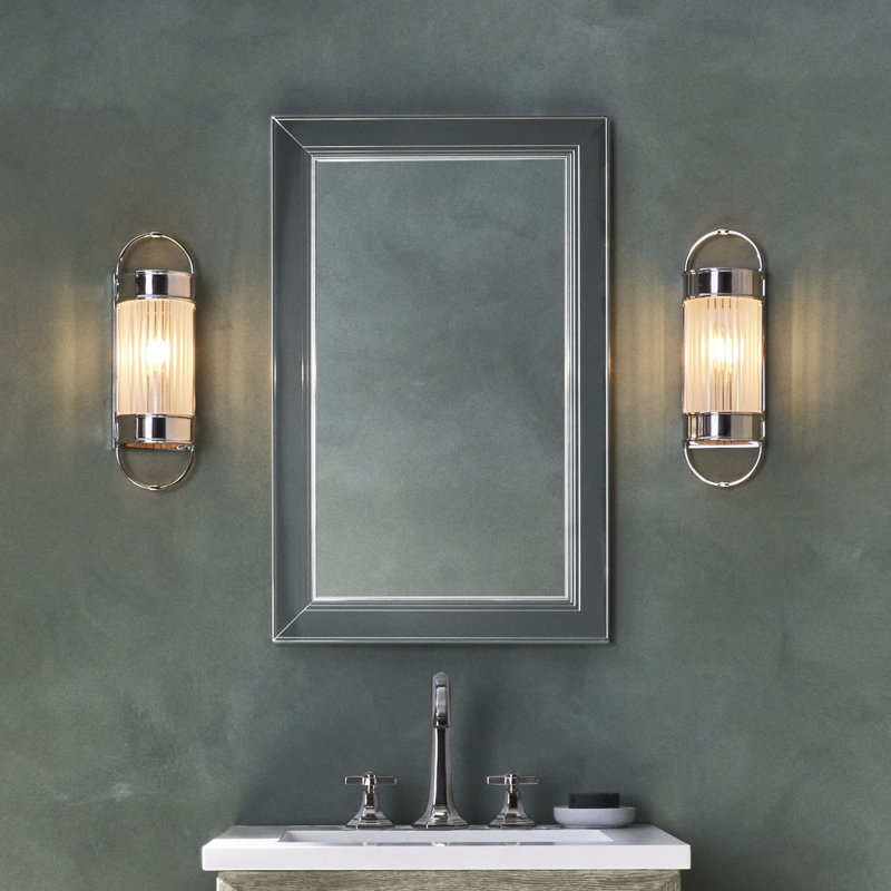 Main Line Cabinet, 30.06" H x 19.38" W x 4" D, Brushed Bronze