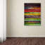 «Brocade and Fifize Stripes 3», impression sur toile tendue-12628100