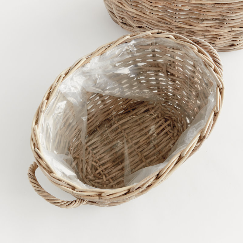 Normandy Rattan Planter Set