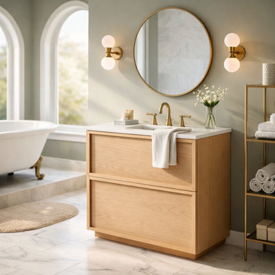 Meuble-lavabo simple 36 po Benajah
