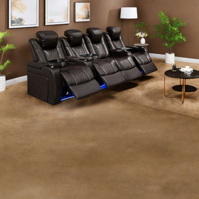 Smart Power Recliners, Top-grain Nappa Leather, Modern Luxury For Home
