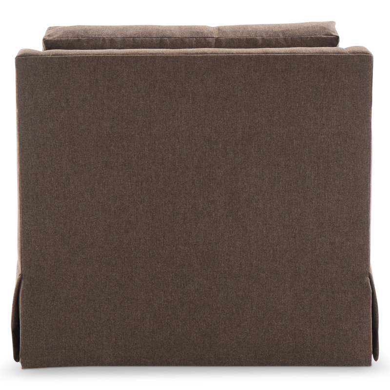 Langley Fabric Swivel Chair - Custom, No Pillows, 5605-001