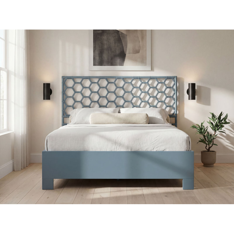 Lit plateforme Honeycomb, Très grand, Regatta Blue