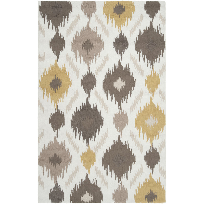 Croghan Ikat Indoor Rug, Rectangle 9' x 12'