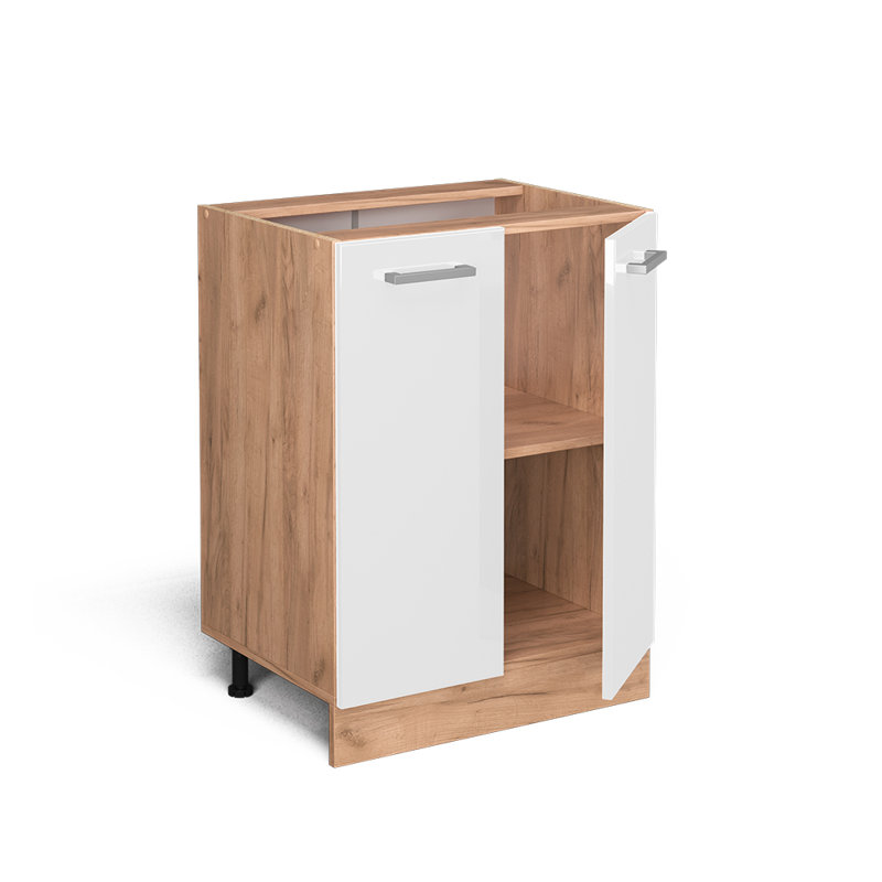 Kalisz Module 228 + front white HGL (54), White/Brown