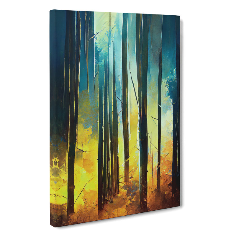 Forest No.5 - Wrapped Canvas, 50cm H x 35cm W