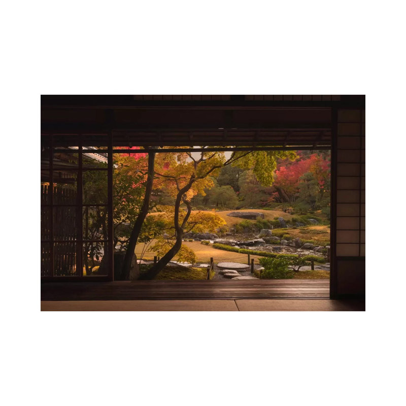 Autumn in Japan XX 1 Piece Wrapped Canvas Wall Art, 101.6 cm H x 66.04 cm W x 3.175 cm D