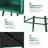 Barlet Upholstered Counter Stool with Metal Frame