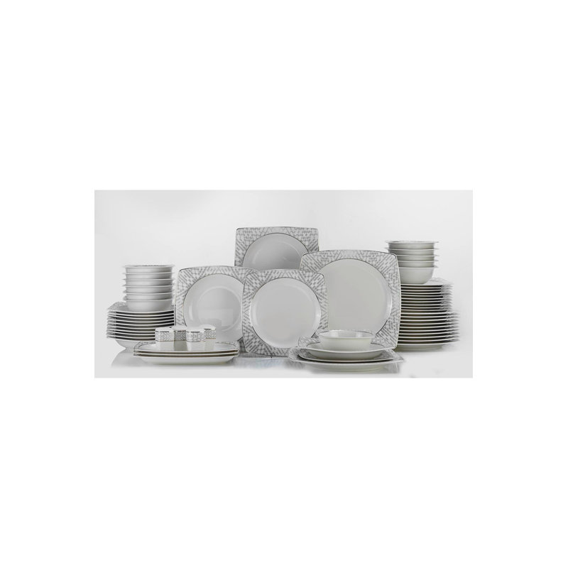 Felisha Piece Dinnerware Set - Service for 12
