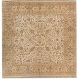 Wool Area Rug in Ivory