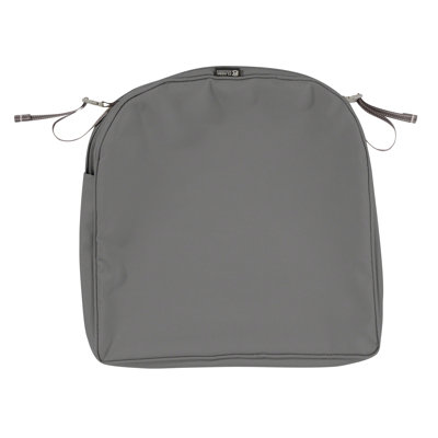 Pina Water-Resistant Contoured Patio Dining Seat Cushion Cover