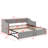 Twin Size Upholstered Daybed With Trundle-1492810764