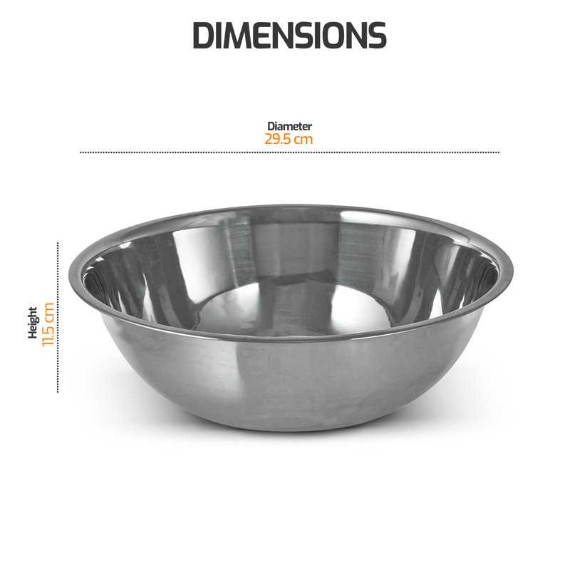 Stainless Steel Mixing Bowl, 29.5