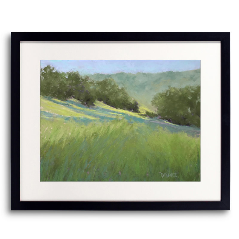 Randonnée hivernale matinale par Dina Gardner, H 17,25 po x l 21,25 po x P 0,875 po