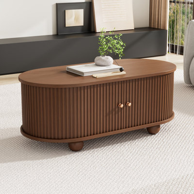 Four Leg Coffee Table with Storage