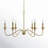 Ableton 6-Light Dimmable Candle Style Chandelier-320747350-344186211
