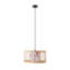 Bamboo-Woven Pendant Light