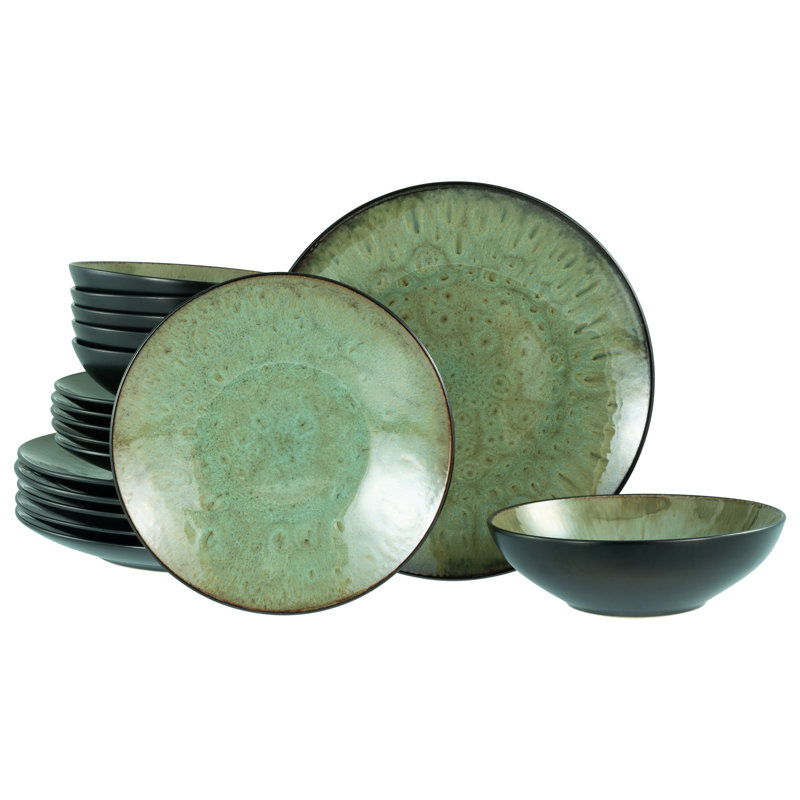 Jawa Piece Stoneware Dinnerware Set - Service for 6