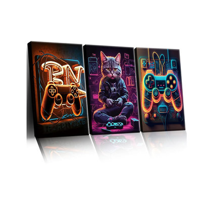 3 Piece Wrapped Canvas Print