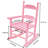 Child Rocking Chair For 3-6 Small Baby Kids Wooden Outdoor Furniture Indoor Living Room Lounge Bedroom Porch Patio Outside -588222021