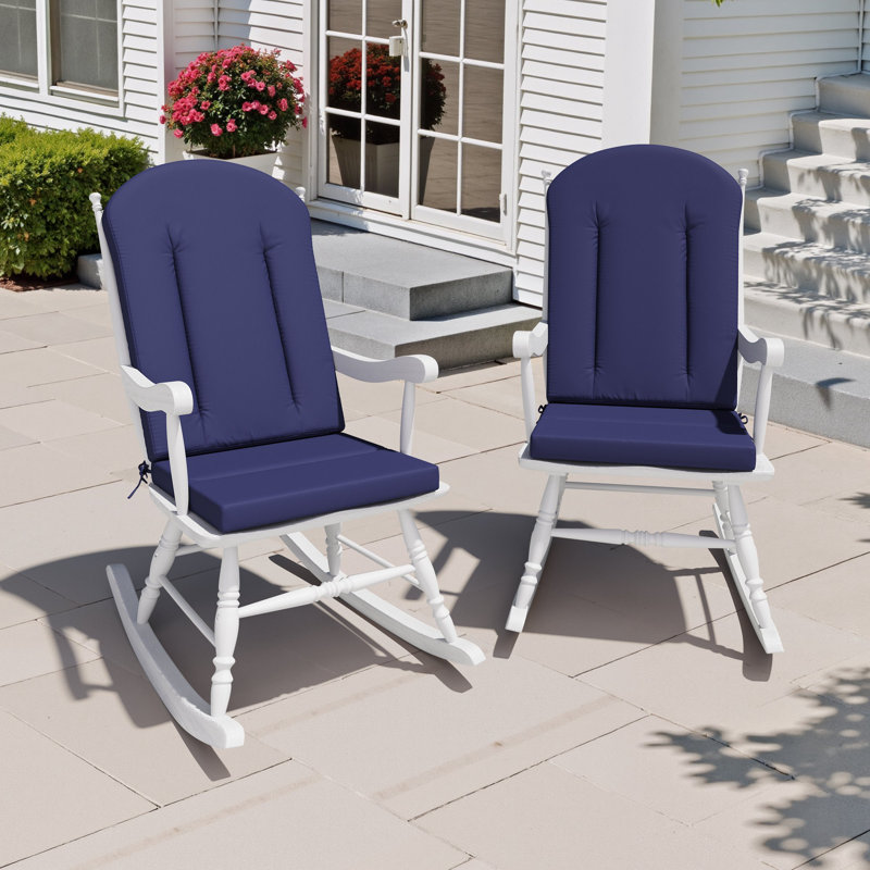 Seat/back Cushion For Adirondack Chair, 2, Navy
