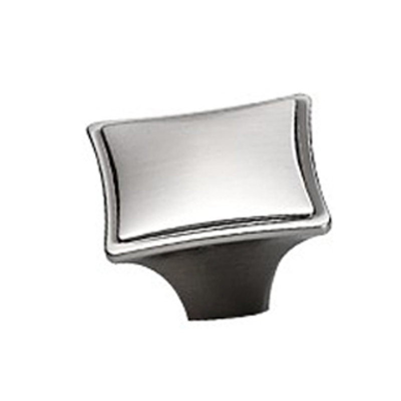 Poignée carrée, Nickel brossé