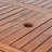 Odriscoll Folding Solid Wood Dining Table