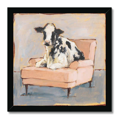Moo-ving In II by Ethan Harper - Painting