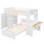 Lit mezzanine avec tablettes, bureau et garde-robe autonomes-1857840574-1857840575