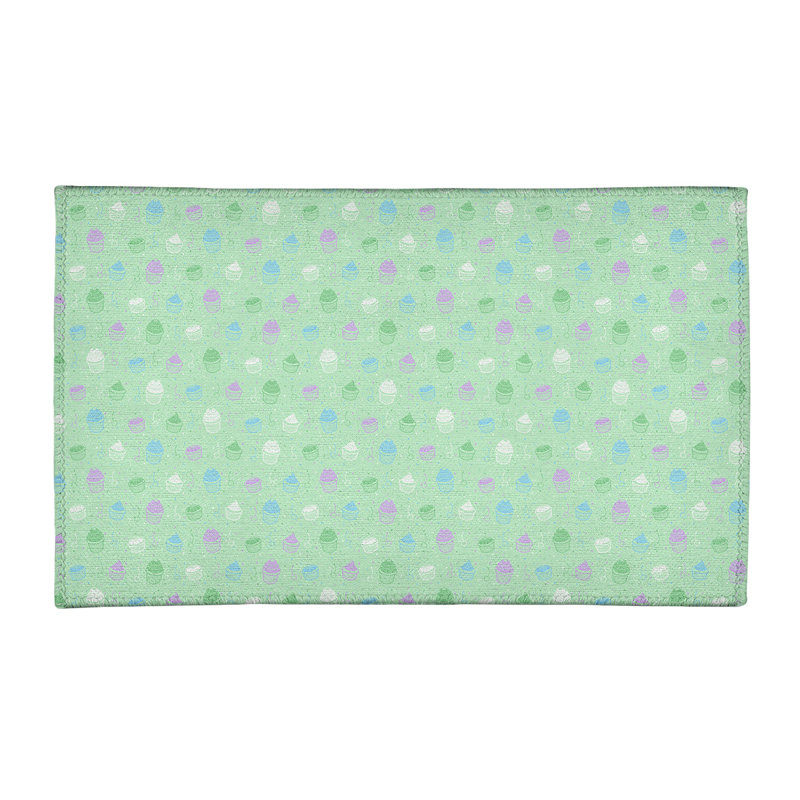 Tapis de zone verte petits gâteaux classic, Rectangle 2 pi x 3 pi