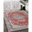 Tapis décoratif en laine rouge oriental-1938293432