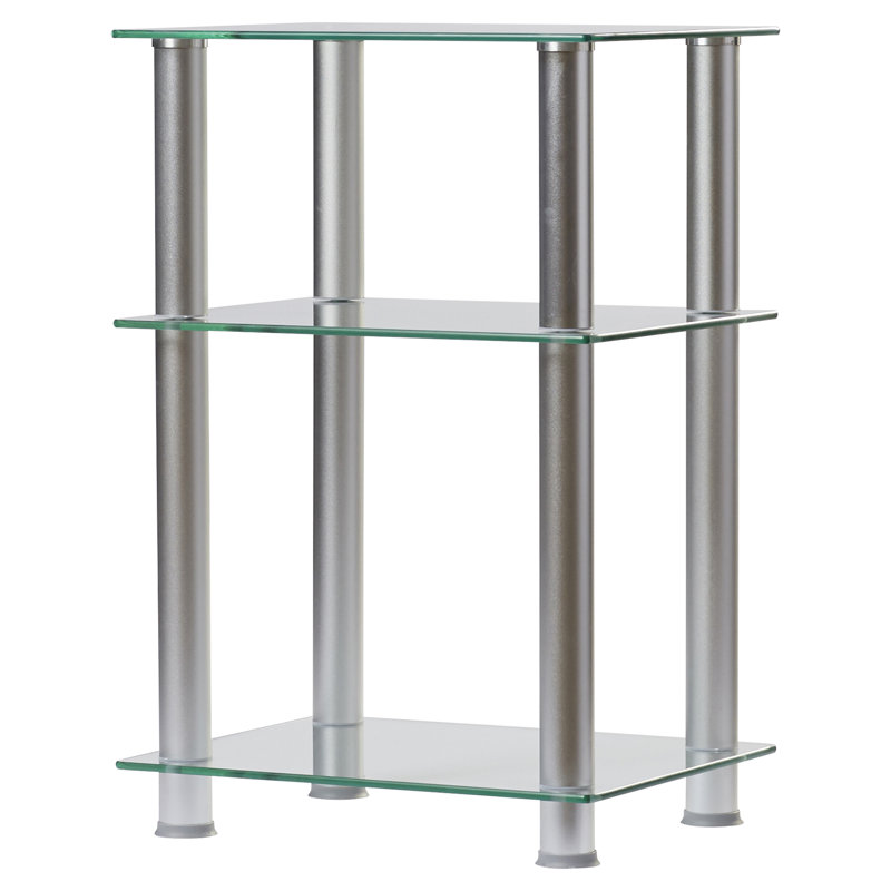 TV Stand for TVs up to 32", Silver