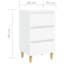 Solihull Bed Cabinet with Solid Wood Legs-593630331-650178981