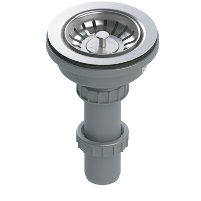 Premium Basket Strainer - Stainless Steel