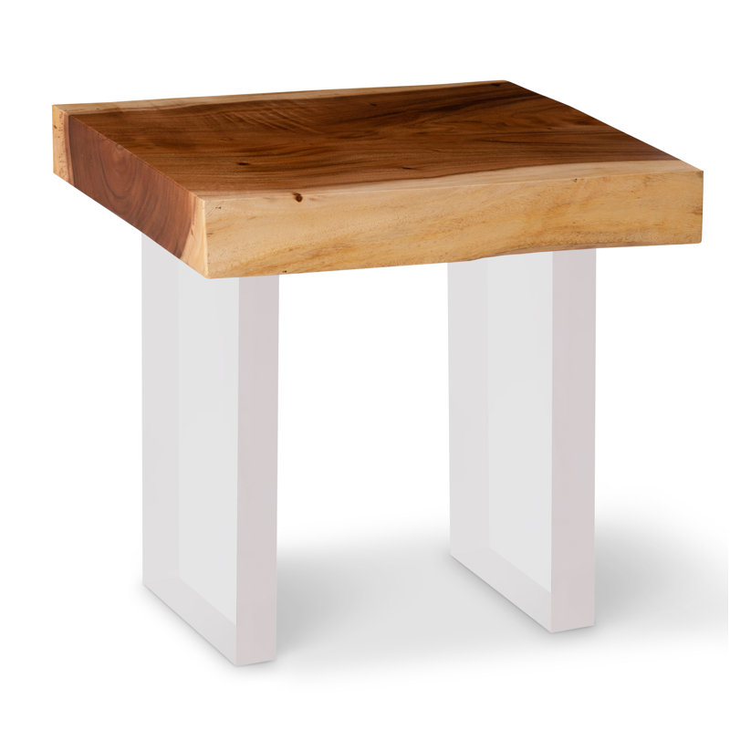 Sled End Table, Natural