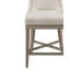 Tabouret de comptoir avec siège pivotant