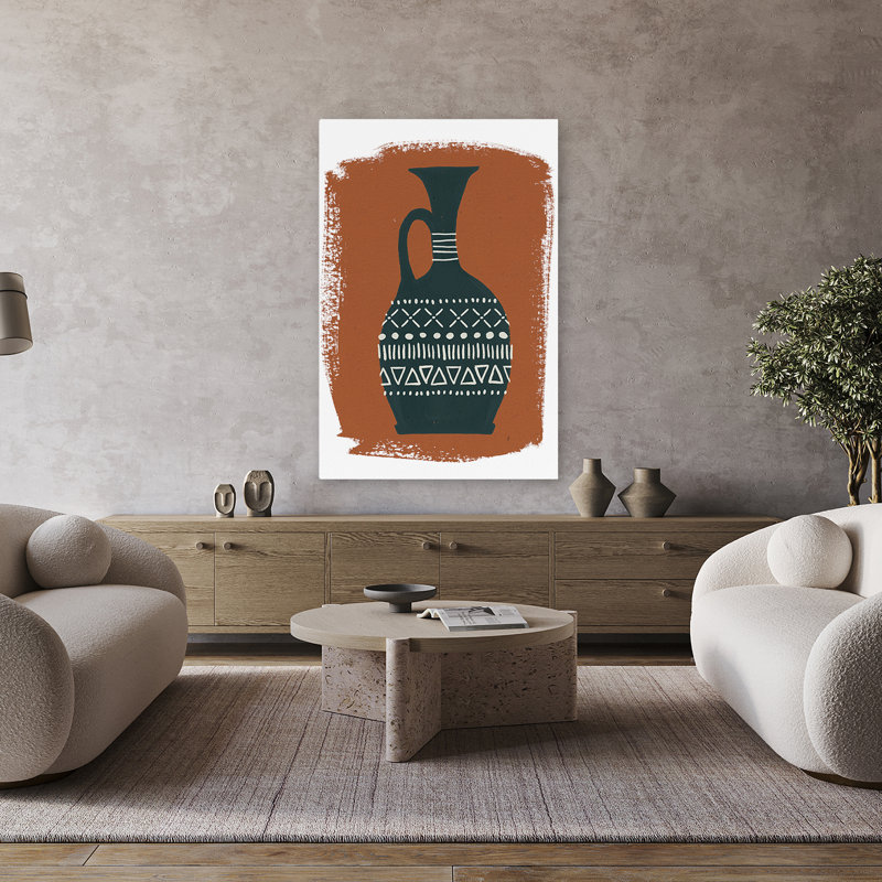 Global Inspired and Contemporary Global Vessels I, H 48 po x l 32 po
