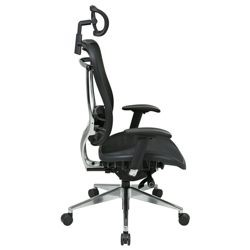 SPACE Polyester Blend Task Chair, Adjustable Arms, Matrex