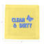 Canasta Clean And Dirty Cotton Sateen Cocktail Napkins-1557896446