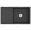 Belfry Kitchen Desdemona 440mm W Steel Kitchen Sink-1219778576