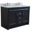 Ensemble de meuble-lavabo double 49 po Buenrostro