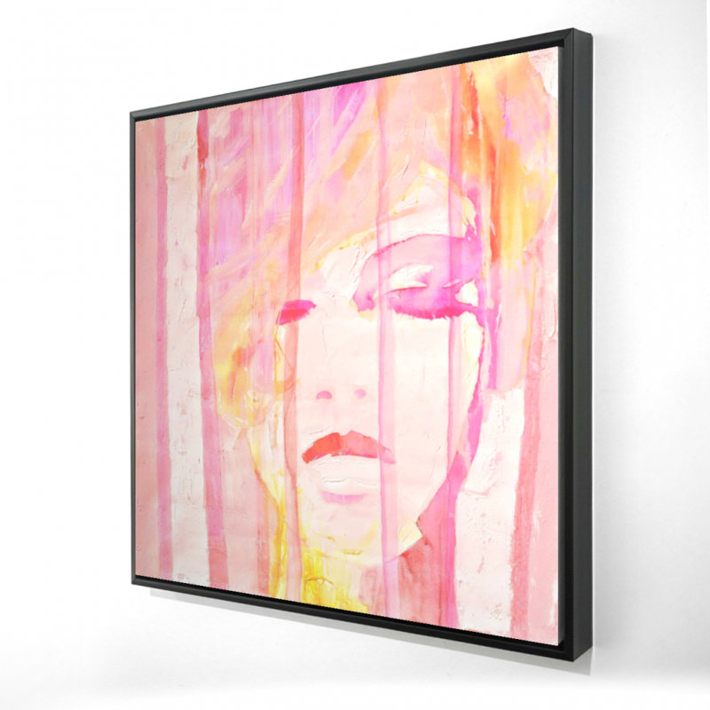 "Portrait abstrait féminin"