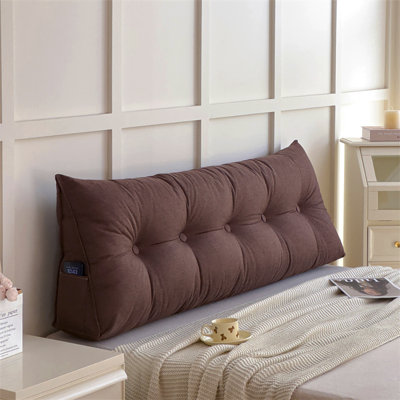 Upholstered Cotton Kingsize (5') Headboard