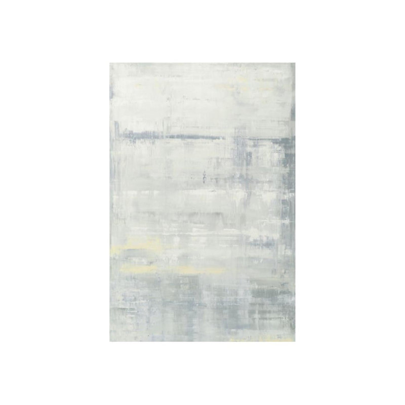 «Tranquil Recollection» par Samuel Kane - impression, Image au pinceau gel, H 45 po x l 30 po
