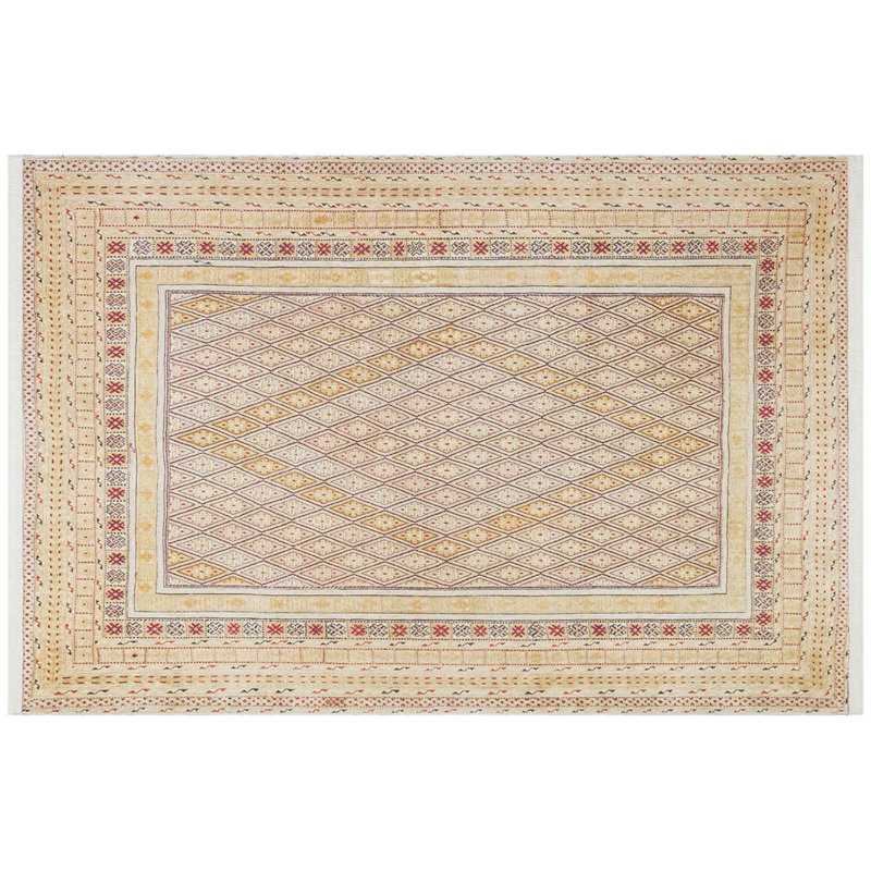 Tapis intérieur / extérieur en coton Suhayma, Tapis de couloir 3 pi 3 po x 9 pi 10 po