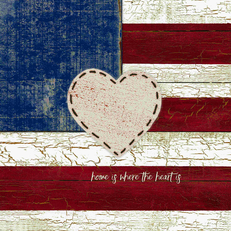 Home Is Where The Heart Is, H 20 po x l 20 po